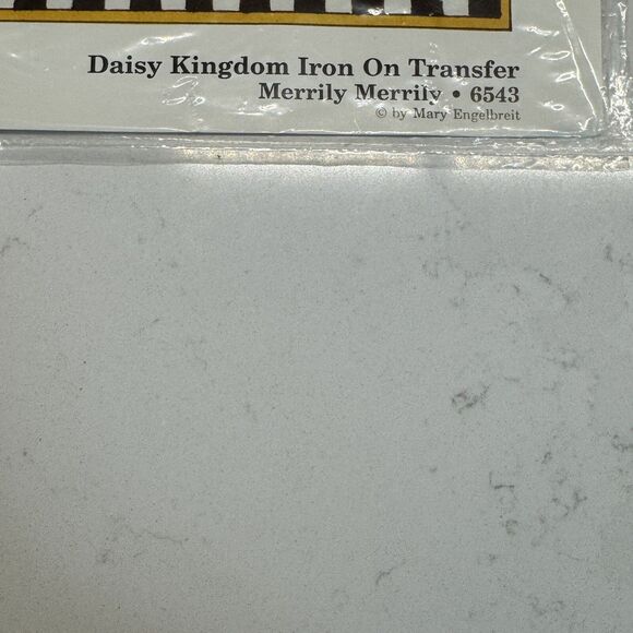 Mary Engelbreit Merrily Sledding Christmas Iron On Transfer #6543 ME 1990 NOS - Picture 10 of 12